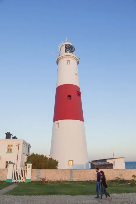 Framed Print : England, Dorset, Portland, Portland Bill Lighthouse