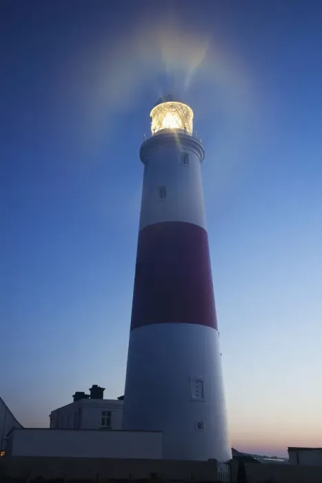 Framed Print : England, Dorset, Weymouth, Portland Bill Lighthouse