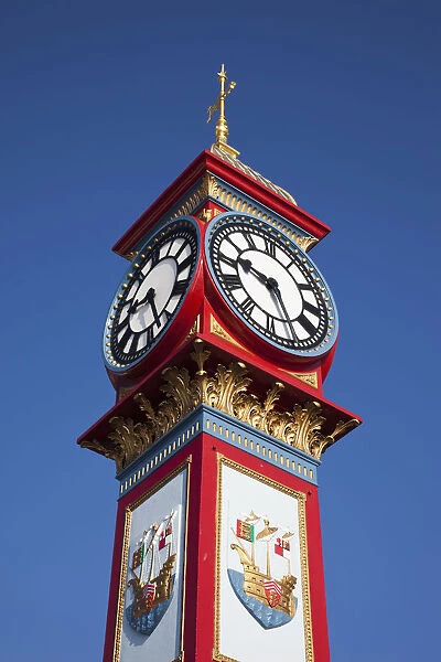 England, Dorset, Weymouth, Victorian Clock Tower