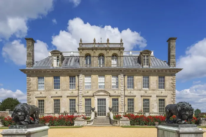 Framed Print : England, Dorset, Wimborne Minster, Kingston Lacey Country House dated 1665 Framed Print : England, Dorset, Wimborne Minster, Kingston Lacey Country House dated 1665