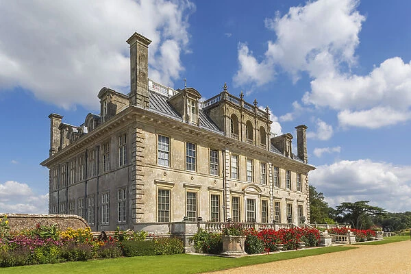 England, Dorset, Wimborne Minster, Kingston Lacey Country House dated 1665