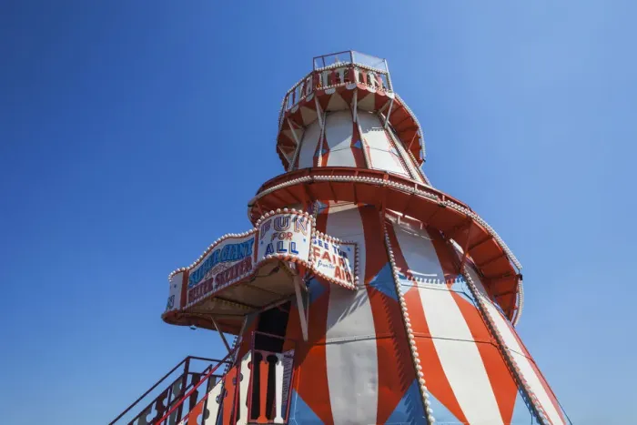 Framed Print : England, East Anglia, Essex, Clacton-on-Sea, Clacton Pier, Helter-Skelter Framed Print : England, East Anglia, Essex, Clacton-on-Sea, Clacton Pier, Helter-Skelter