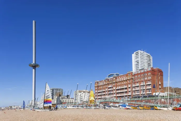 Framed Print : England, East Sussex, Brighton, British Airways i360 Tower Framed Print : England, East Sussex, Brighton, British Airways i360 Tower
