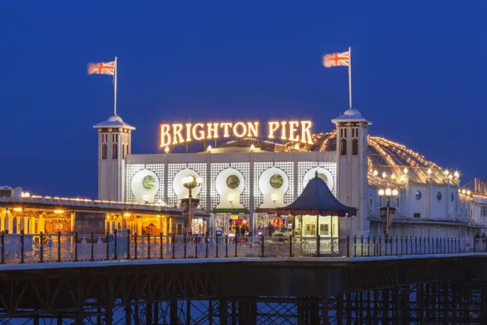 Framed Print : England, East Sussex, Brighton, Brighton Pier Framed Print : England, East Sussex, Brighton, Brighton Pier