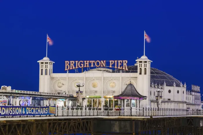 Framed Print : England, East Sussex, Brighton, Brighton Pier Framed Print : England, East Sussex, Brighton, Brighton Pier