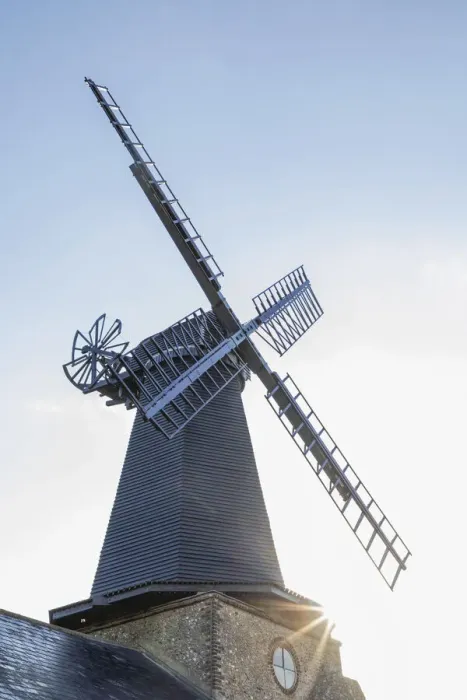 Framed Print : England, East Sussex, Brighton and Hove, Hove, West Blatchington Windmill Framed Print : England, East Sussex, Brighton and Hove, Hove, West Blatchington Windmill