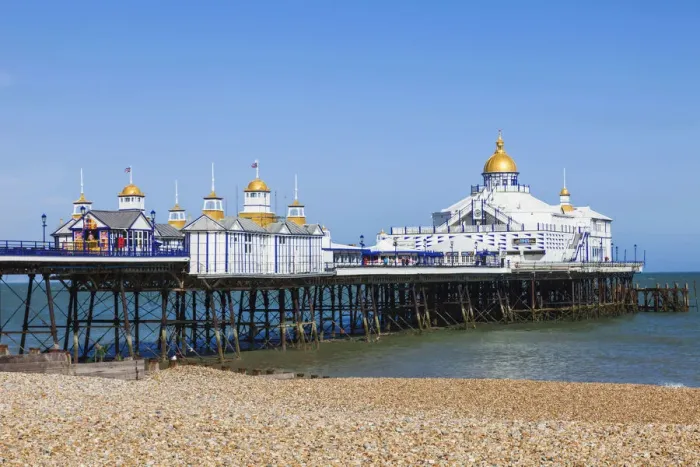 Framed Print : England, East Sussex, Eastbourne, Eastbourne Pier Framed Print : England, East Sussex, Eastbourne, Eastbourne Pier