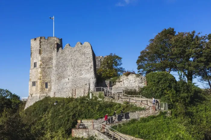 Framed Print : England, East Sussex, Lewes, Lewes Castle Framed Print : England, East Sussex, Lewes, Lewes Castle