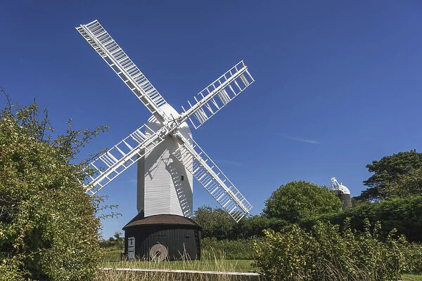 England, East Sussex, South Downs National Park, The Jill Windmill near Clayton