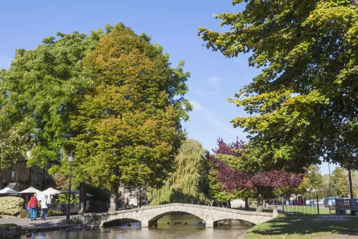 Framed Print : England, Gloucestershire, Cotswolds, Bourton-on-the-Water