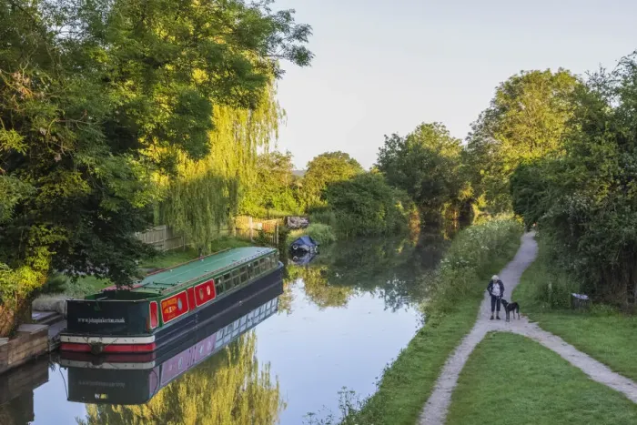 Framed Print : England, Hampshire, Basingstoke, Odiham, Basingstoke Canal and Narrowboat Framed Print : England, Hampshire, Basingstoke, Odiham, Basingstoke Canal and Narrowboat
