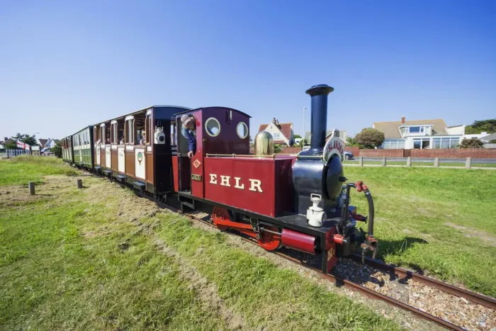 Framed Print : England, Hampshire, Hayling Island, Hayling Seaside Railway Framed Print : England, Hampshire, Hayling Island, Hayling Seaside Railway