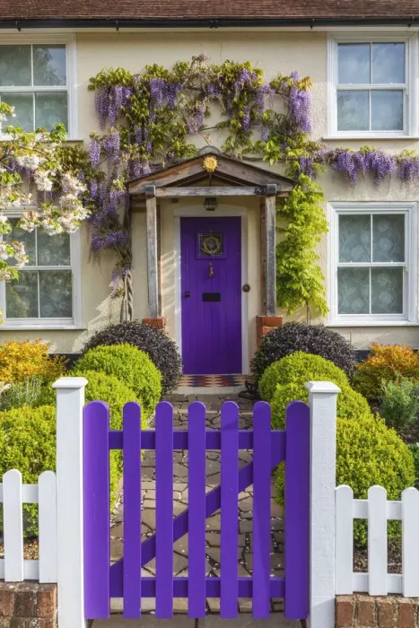 Framed Print : England, Hampshire, New Alresford, Colourful House Doorway Framed Print : England, Hampshire, New Alresford, Colourful House Doorway