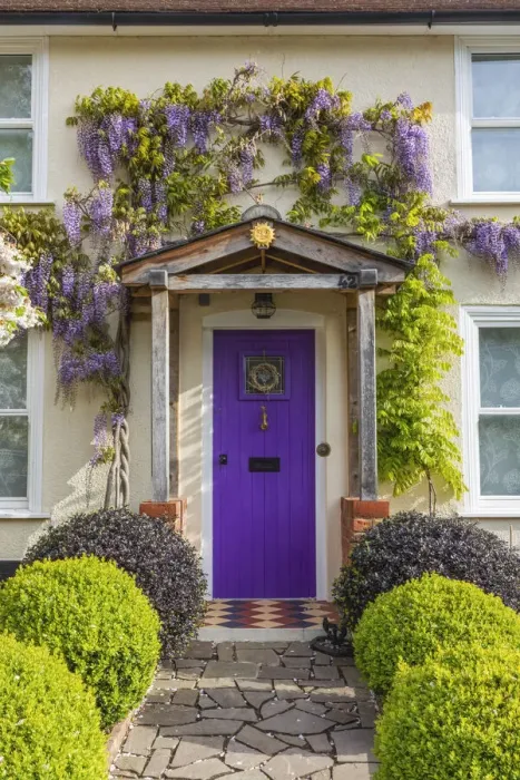 Framed Print : England, Hampshire, New Alresford, Colourful House Doorway Framed Print : England, Hampshire, New Alresford, Colourful House Doorway
