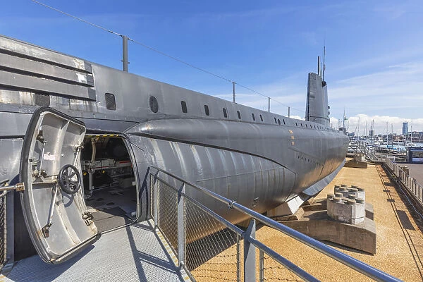 England, Hampshire, Portsmouth, Gosport, Portsmouth Historic Dockyard, Submarine Museum