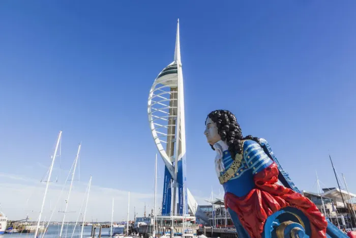 Framed Print : England, Hampshire, Portsmouth, Spinnaker Tower Framed Print : England, Hampshire, Portsmouth, Spinnaker Tower