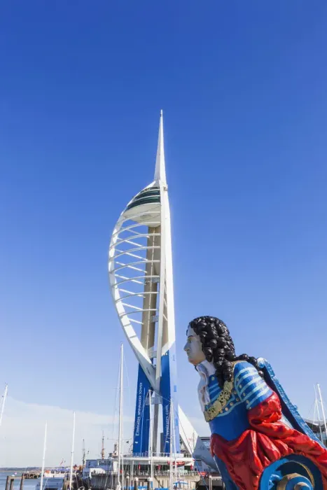 Framed Print : England, Hampshire, Portsmouth, Spinnaker Tower Framed Print : England, Hampshire, Portsmouth, Spinnaker Tower
