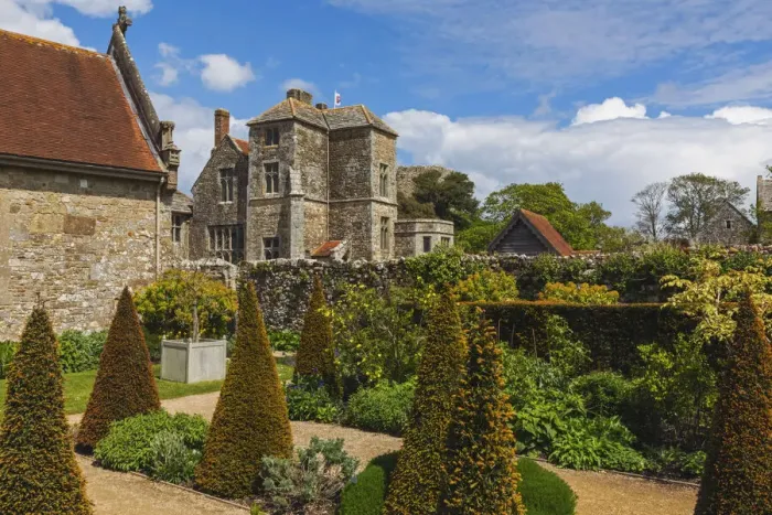 Framed Print : England, Isle of Wight, Newport, Carisbrooke Castle, Princess Beatrices Garden and House of the Lords Building Framed Print : England, Isle of Wight, Newport, Carisbrooke Castle, Princess Beatrices Garden and House of the Lords Building