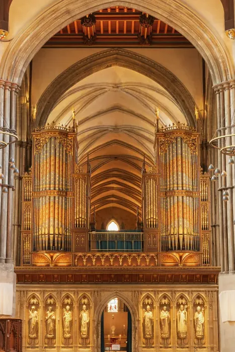 Framed Print : England, Kent, Rochester, Rochester Cathedral, Interior View Framed Print : England, Kent, Rochester, Rochester Cathedral, Interior View