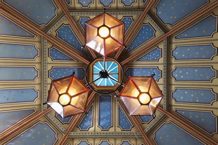 Framed Print : England, London, The City, Leadenhall Market, Ceiling Detail Framed Print : England, London, The City, Leadenhall Market, Ceiling Detail