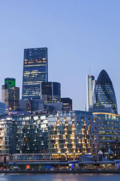 Framed Print : England, London, City Skyline Framed Print : England, London, City Skyline