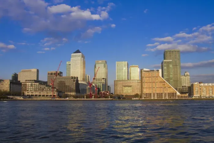 Framed Print : England, London, Docklands, Canary Wharf Framed Print : England, London, Docklands, Canary Wharf