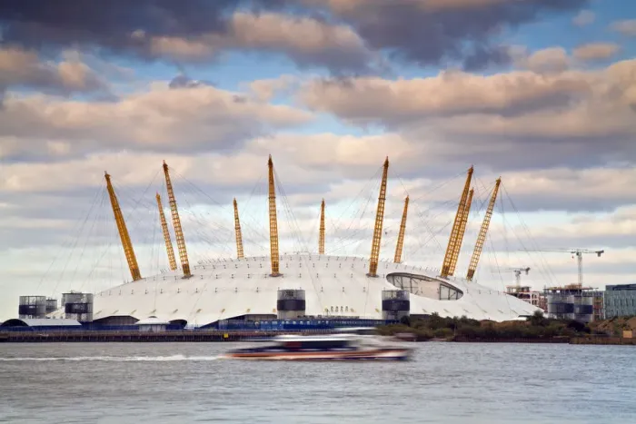 Framed Print : England, London, Greenwhich, The O2 - The Millennium Dome Framed Print : England, London, Greenwhich, The O2 - The Millennium Dome