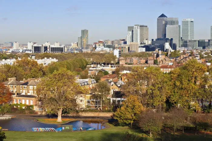 Framed Print : England, London, Greenwich, Royal Greenwich Park, National Maritime Musuem, and Canary