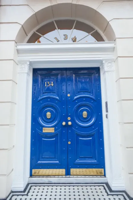 Framed Print : England, London, Harley Street, Doorway Framed Print : England, London, Harley Street, Doorway