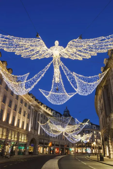 Framed Print : England, London, Regent Street, Christmas Lights Framed Print : England, London, Regent Street, Christmas Lights