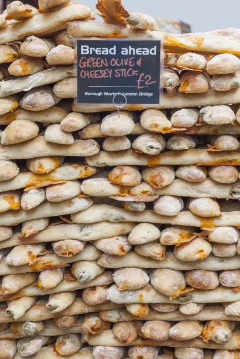 Framed Print : England, London, Southwark, Borough Market, Bread Shop Display Framed Print : England, London, Southwark, Borough Market, Bread Shop Display