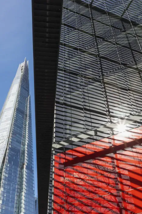 Framed Print : England, London, Southwark, London Bridge City, More London Riverside Offices and The Shard Framed Print : England, London, Southwark, London Bridge City, More London Riverside Offices and The Shard