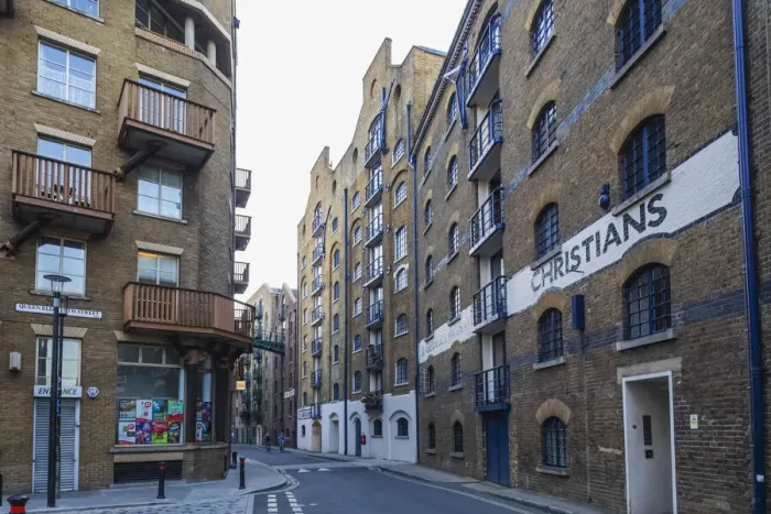 Framed Print : England, London, Southwark, Shad Thames Framed Print : England, London, Southwark, Shad Thames