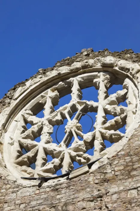 Framed Print : England, London, Southwark, Winchester Palace, The Medieval Rose Window Framed Print : England, London, Southwark, Winchester Palace, The Medieval Rose Window