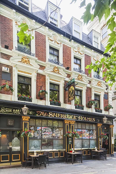 England, London, St Jamess, Sherlock Holmes Pub