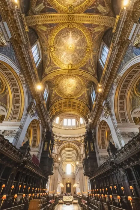 Framed Print : England, London, St. Pauls Cathedral, The Quire Framed Print : England, London, St. Pauls Cathedral, The Quire