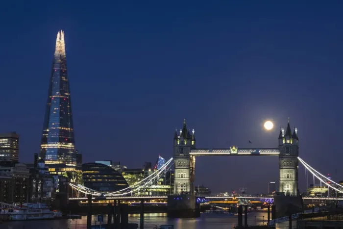 Framed Print : England, London, Tower Bridge and The Shard Framed Print : England, London, Tower Bridge and The Shard