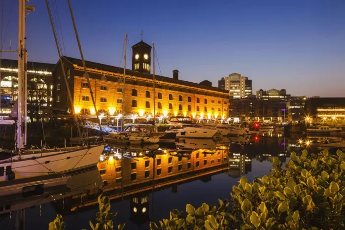 Framed Print : England, London, Wapping, St. Katharine Docks Framed Print : England, London, Wapping, St. Katharine Docks