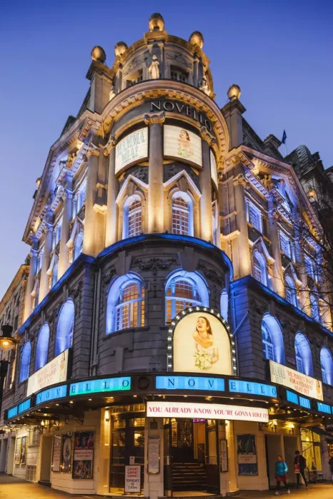 Framed Print : England, London, The West End, Novello Theatre Framed Print : England, London, The West End, Novello Theatre