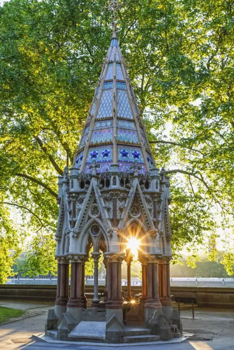 Framed Print : England, London, Westminster, Victoria Tower Gardens, The Anti-Slavery Memorial