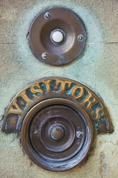 Framed Print : England, Somerset, Bath, The Circus, Old Doorbell Detail Framed Print : England, Somerset, Bath, The Circus, Old Doorbell Detail