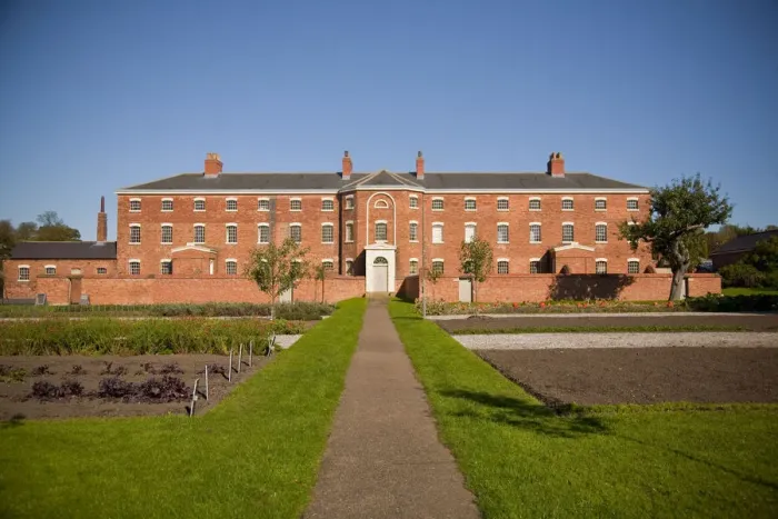 Framed Print : England. Southwell workhouse is now open as a museum Framed Print : England. Southwell workhouse is now open as a museum