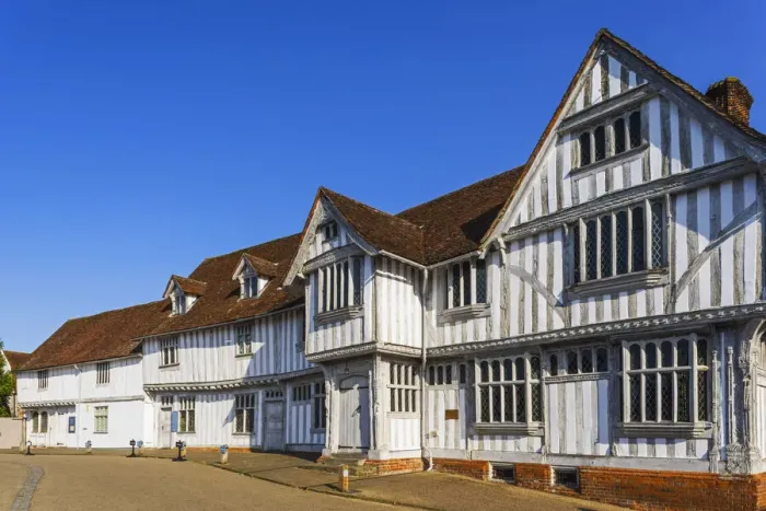 Framed Print : England, Suffolk, Lavenham, The Timber Framed Medieval Guildhall Museum Framed Print : England, Suffolk, Lavenham, The Timber Framed Medieval Guildhall Museum
