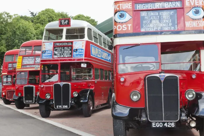 Framed Print : England, Surrey, London, Booklands Museum, London Bus Museum, Vintage Buses Framed Print : England, Surrey, London, Booklands Museum, London Bus Museum, Vintage Buses