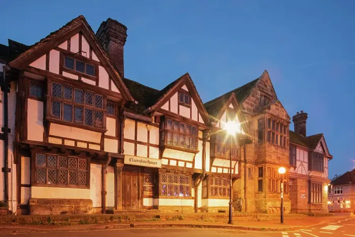 Framed Print : England, West Sussex, East Grinstead, Street Scene with Tudor Era Buildings Framed Print : England, West Sussex, East Grinstead, Street Scene with Tudor Era Buildings