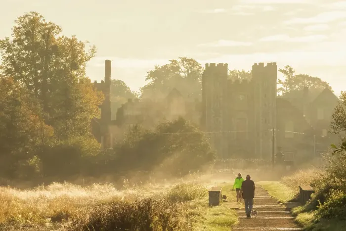 Framed Print : England, West Sussex, Midhurst, Ruins of Cowdray House Framed Print : England, West Sussex, Midhurst, Ruins of Cowdray House