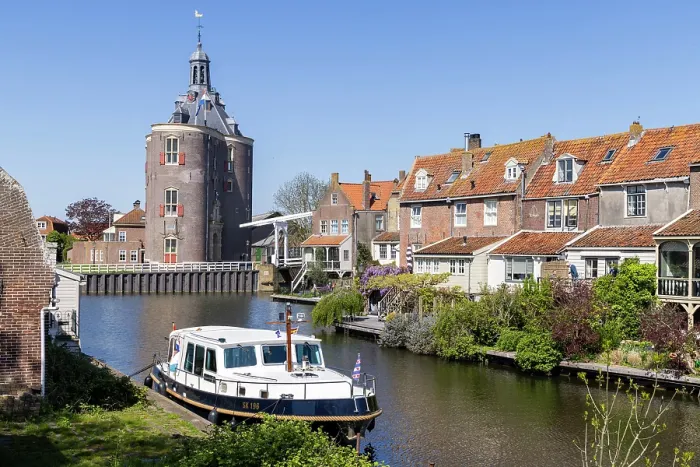 Framed Print : Enkhuizen old town, North Holland, Netherlands Framed Print : Enkhuizen old town, North Holland, Netherlands