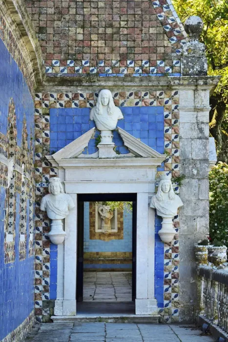 Framed Print : Entrance to the Gallery of Kings. Palacio dos Marqueses de Fronteira (Palace of Framed Print : Entrance to the Gallery of Kings. Palacio dos Marqueses de Fronteira (Palace of