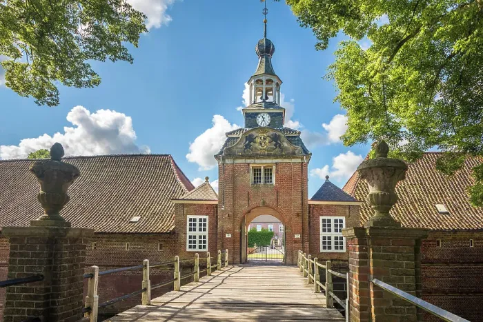 Framed Print : Entrance portal of Luetetsburg Castle, East Frisia, Lower Saxony, Germany Framed Print : Entrance portal of Luetetsburg Castle, East Frisia, Lower Saxony, Germany