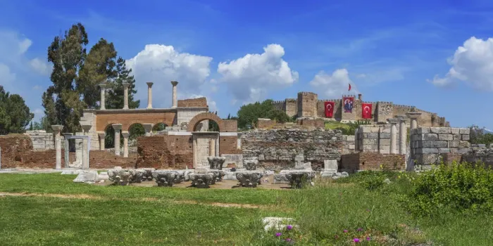 Framed Print : Ephesus, Selcuk, Izmir Province, Turkey